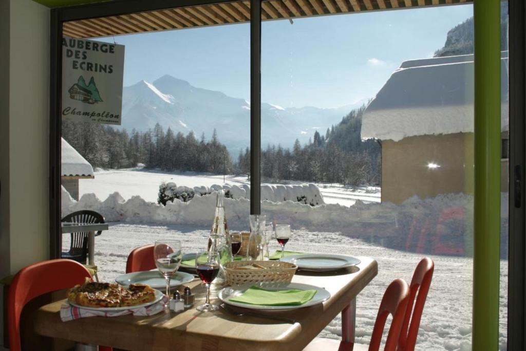 Champoléon Auberge Des Ecrins מראה חיצוני תמונה